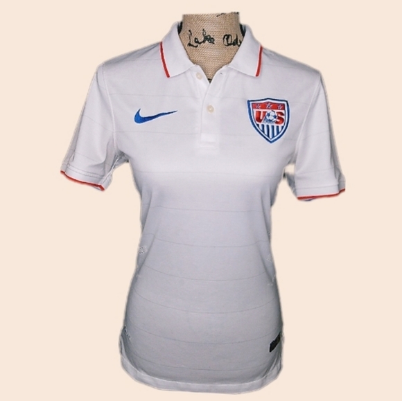 Nike Tops Authentic Nike 24 Us Soccer Jersey Poshmark